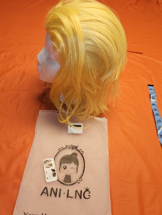 Ani Lng Other - Cosplay Heat Resistant Yellow Short Synthetic Wig by Ani Lng My Hero Academia
